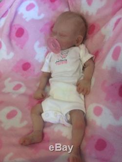 Solid silicone full body baby girl reborn doll, soft therapy art doll