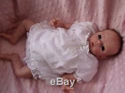 Solid silicone reborn baby doll newborn sold out ltd ed