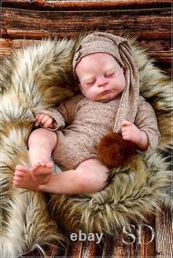 Studio-Doll Baby BOY reborn Timothy by Sabrina Hergarten 21 inch