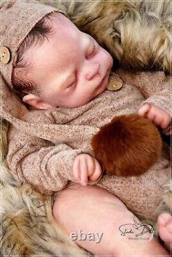 Studio-Doll Baby BOY reborn Timothy by Sabrina Hergarten 21 inch