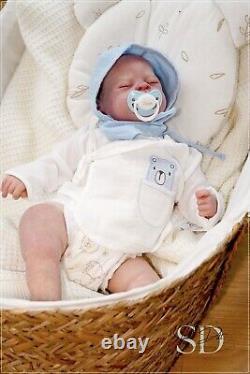 Studio-Doll Baby BOY reborn Timothy by Sabrina Hergarten 21 inch