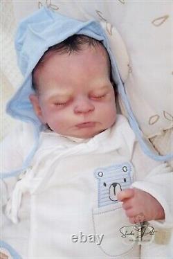 Studio-Doll Baby BOY reborn Timothy by Sabrina Hergarten 21 inch