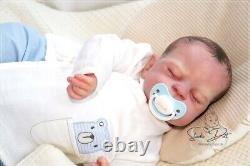 Studio-Doll Baby BOY reborn Timothy by Sabrina Hergarten 21 inch