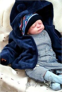 Studio-Doll Baby BOY reborn Timothy by Sabrina Hergarten 21 inch