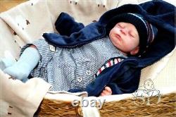 Studio-Doll Baby BOY reborn Timothy by Sabrina Hergarten 21 inch