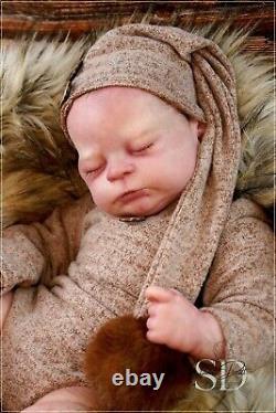 Studio-Doll Baby BOY reborn Timothy by Sabrina Hergarten 21 inch