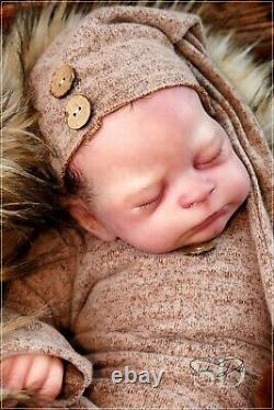 Studio-Doll Baby BOY reborn Timothy by Sabrina Hergarten 21 inch