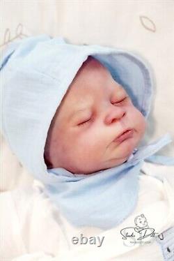 Studio-Doll Baby BOY reborn Timothy by Sabrina Hergarten 21 inch