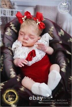 Studio-Doll Baby GIRL reborn Irys by Joanna Kazmierczak 21 inch