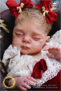 Studio-Doll Baby GIRL reborn Irys by Joanna Kazmierczak 21 inch