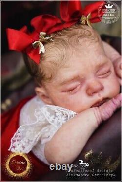 Studio-Doll Baby GIRL reborn Irys by Joanna Kazmierczak 21 inch