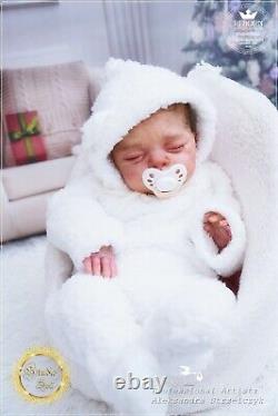 Studio-Doll Baby GIRL reborn Irys by Joanna Kazmierczak 21 inch