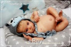 Studio-Doll Baby Reborn BOY OLLIE by ADRIE STOETE limited edition