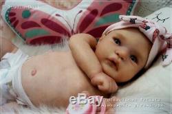 Studio-Doll Baby Reborn GIrl TAVIE by MELODY HESS like real baby L/Ed