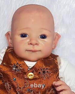 Stunning Fantasy Reborn Elf Baby Boy Chobby SOLE! Highly Detailed Beautiful