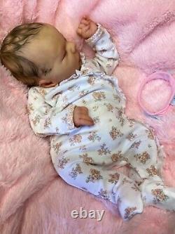 Stunning Reborn Baby Girl From Felicity Sculpt Realborn 3d Scan Of Real Baby