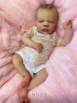 Stunning Reborn Baby Girl From Felicity Sculpt Realborn 3d Scan Of Real Baby