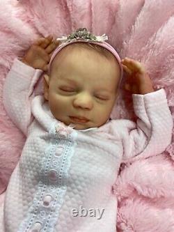 Stunning Reborn Baby Girl From Stephen Sculpt Realborn 3d Scan Of Real Baby