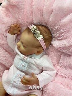 Stunning Reborn Baby Girl From Stephen Sculpt Realborn 3d Scan Of Real Baby