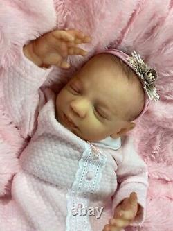 Stunning Reborn Baby Girl From Stephen Sculpt Realborn 3d Scan Of Real Baby