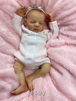 Stunning Reborn Baby Girl From Stephen Sculpt Realborn 3d Scan Of Real Baby