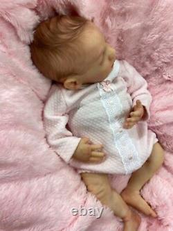 Stunning Reborn Baby Girl From Stephen Sculpt Realborn 3d Scan Of Real Baby