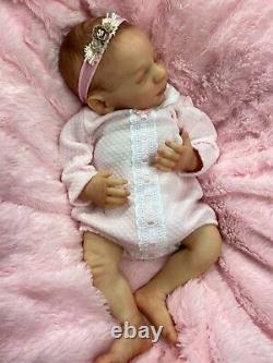 Stunning Reborn Baby Girl From Stephen Sculpt Realborn 3d Scan Of Real Baby