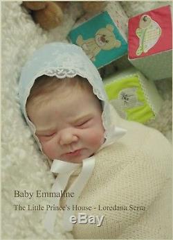 Stunning Reborn Doll Baby Girl Adelina kit Elisa Marx The Little Prince's House