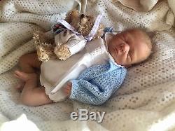 Sugar Plum Reborn Baby Boy Doll Noe by Evelina Wosnjuk