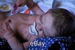 Sweet Amazing Reborn baby doll boy Maddox Sculpt 20'' anatomically correct