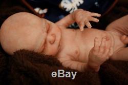 Sweet Amazing Reborn baby doll boy Max Sculpt 14'' anatomically correct