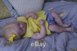 Sweet Amazing Reborn baby doll girl Maddy 19'' Brooklyn sleeping