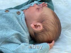 Sweet Little Reborn Baby Doll With Coa, Dummy, Outfits, Blanket