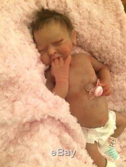 Sweet Realistic Soft Solid silicone full body reborn baby girl doll