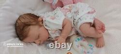 TRACYSLITTLETREASURES-5 Reborn baby doll GIRL ZOE CASSIE BRACE SOLD OUT L E