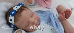 TRACYSLITTLETREASURES-5 Reborn baby doll GIRL ZOE CASSIE BRACE SOLD OUT L E