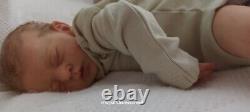 TRACYSLITTLETREASURES-5 Reborn baby doll VICTOR GUDRUN LEGLER BOY TUMMY PLATE