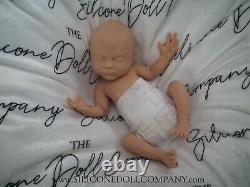 The Silicone Doll Company BLANK UNPAINTED Full Body Baby Girl Drink/Wet