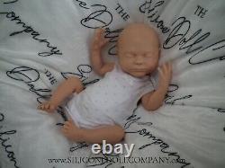 The Silicone Doll Company BLANK UNPAINTED Full Body Baby Girl Drink/Wet