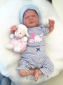 Thomas by Olga Auer reborn baby Doll Sold out edition Rare Gorgeous