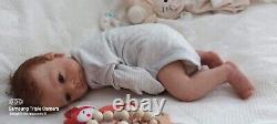 Tracyslittletreasures-5 REBORN BABY DOLL GIRL FELICIA GUDRUN LEGLER 18/19 T/P