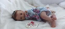 Tracyslittletreasures-5 REBORN BABY DOLL GIRL FELICIA GUDRUN LEGLER 18 to 19 In