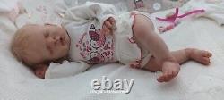 Tracyslittletreasures-5 REBORN BABY DOLL GIRL Luisa Olga Auer 21 tummy plate
