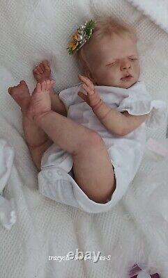 Tracyslittletreasures-5 REBORN BABY DOLL GIRL Luisa Olga Auer 21 tummy plate