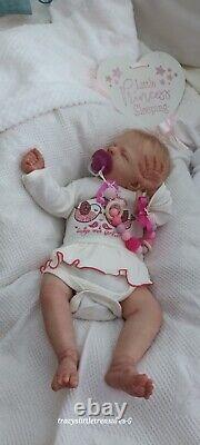 Tracyslittletreasures-5 REBORN BABY DOLL GIRL Luisa Olga Auer 21 tummy plate