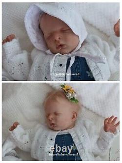 Tracyslittletreasures-5 REBORN BABY DOLL GIRL Luisa Olga Auer 21 tummy plate