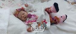 Tracyslittletreasures-5 REBORN BABY DOLL GIRL Luisa Olga Auer 21 tummy plate