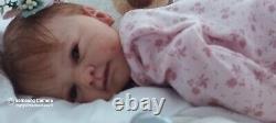 Tracyslittletreasures-5 REBORN BABY DOLL GIRL SANYA GUDRUN LEGLER 18Tummy pl