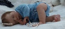 Tracyslittletreasures-5 REBORN BABY DOLL JUDE OLGA AUER 20/21 TUMMYPLATE BOY