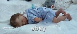 Tracyslittletreasures-5 REBORN BABY DOLL JUDE OLGA AUER 20/21 TUMMYPLATE BOY